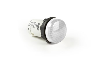 MB Series Plastic with LED 230V AC White 22 mm Pilot